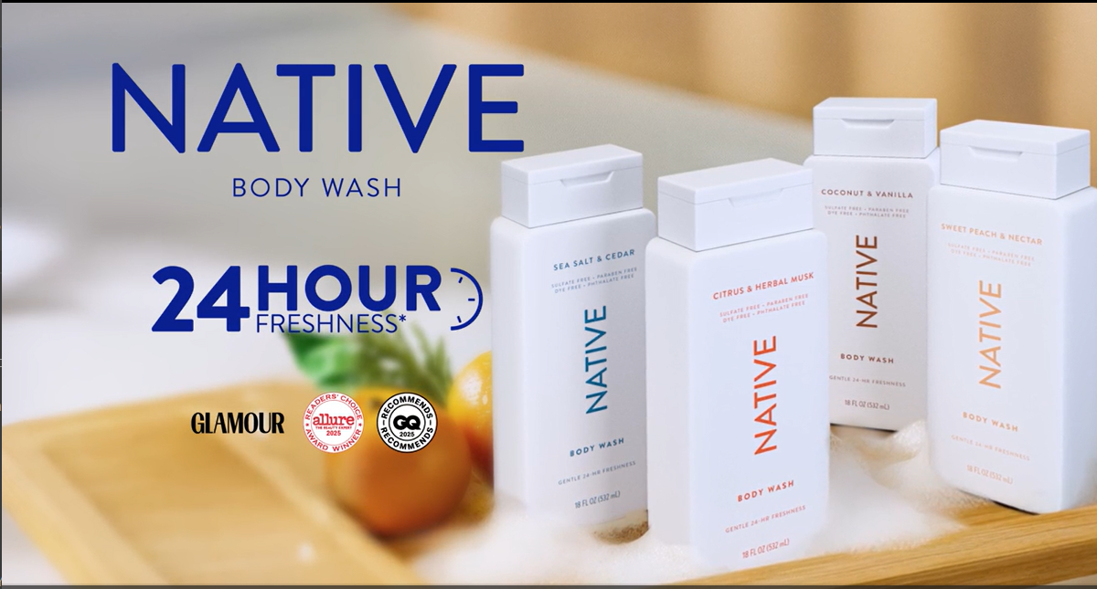 Amazon.com : Native Clean Body Wash, Gentle & pH-balanced for